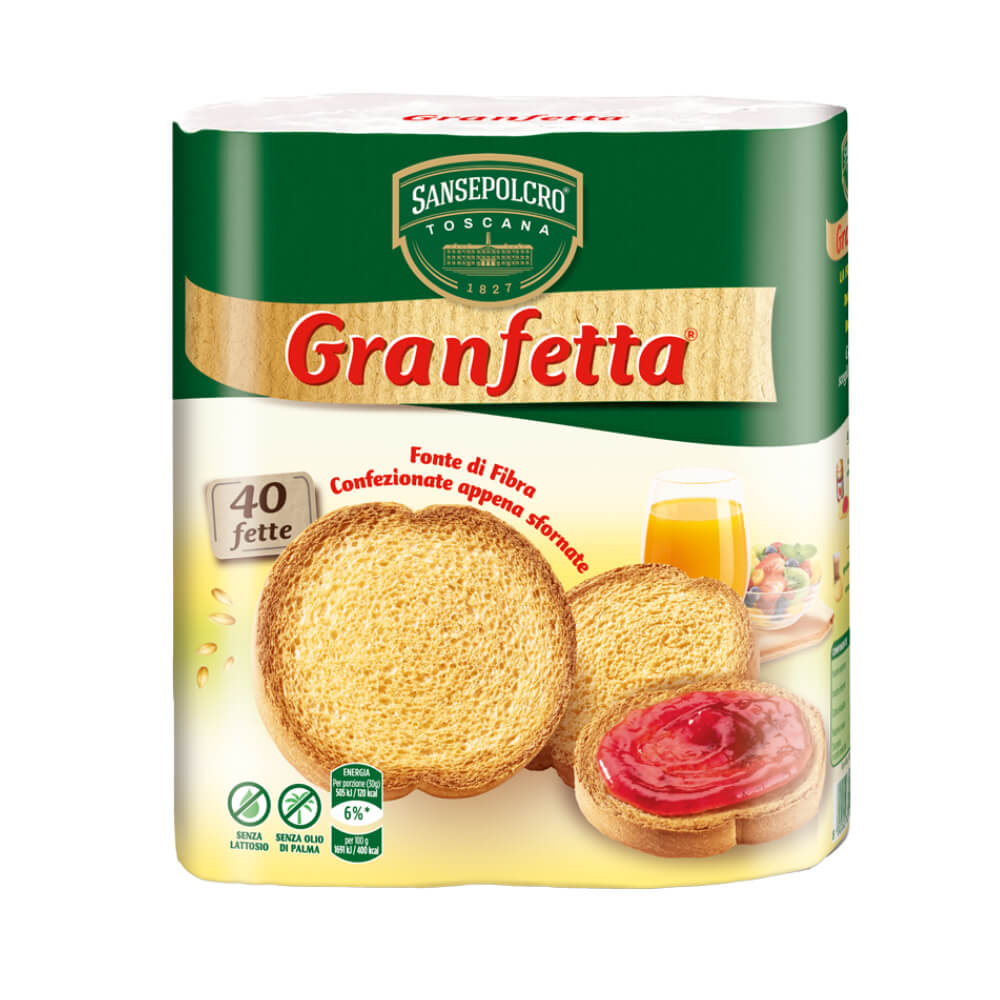 Sansepolcro Granfetta Classic Rusk Toast 300gm
