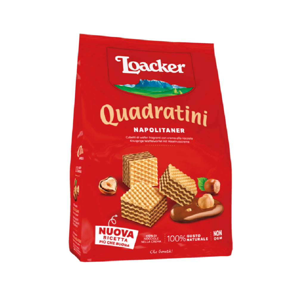 Loacker Quadratini Napolitaner Wafers 250G