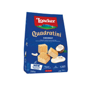 Loacker Quadratini Coconut Wafers 250G