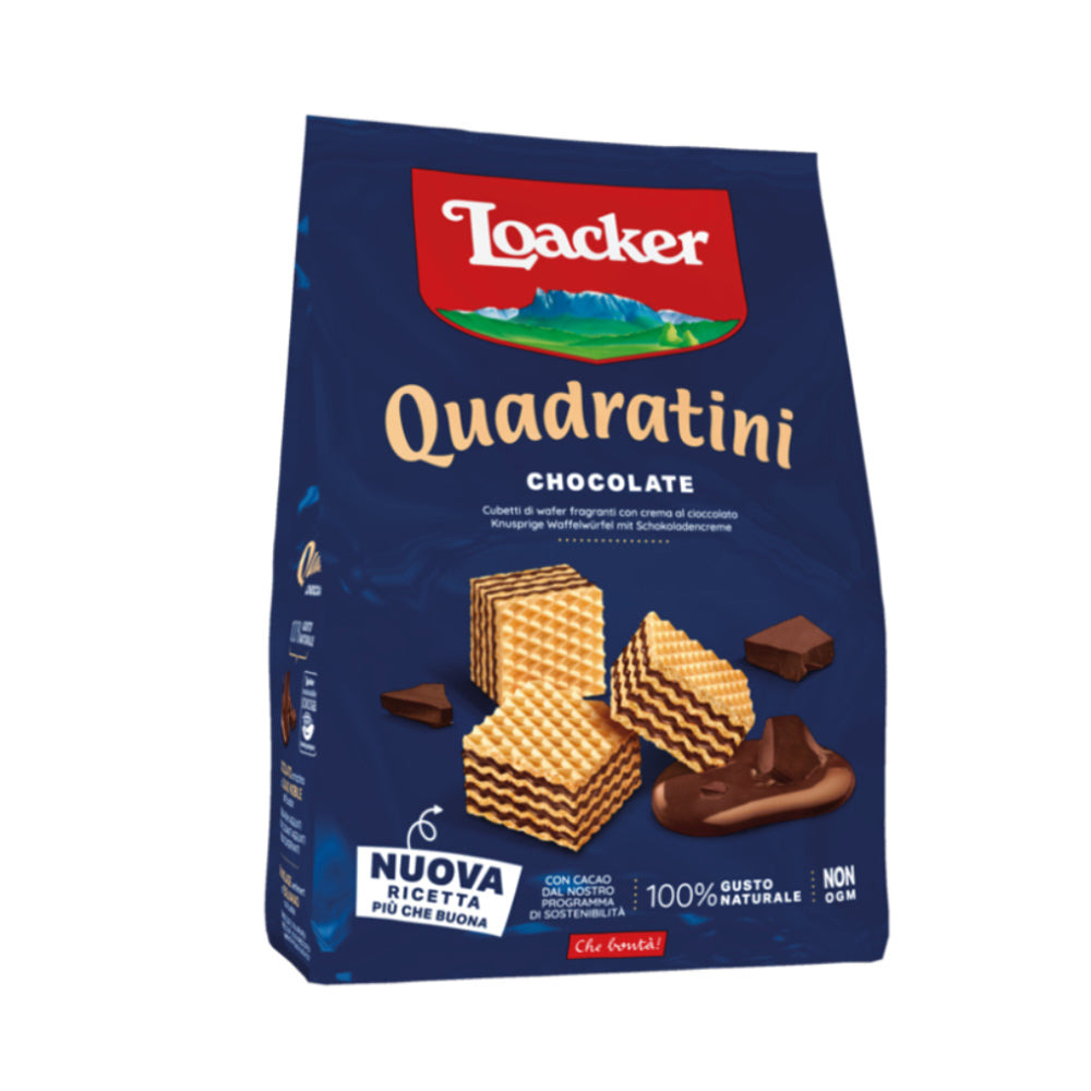 Loacker Quadratini Chocolate Wafers 250G