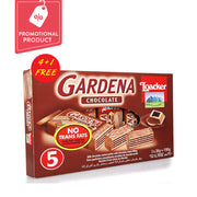 Loacker Gardena Chocolate Wafers 38Gx5's @ 4+1Free