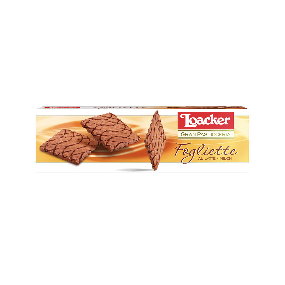 Loacker Fogliette Milk Wafers 100G
