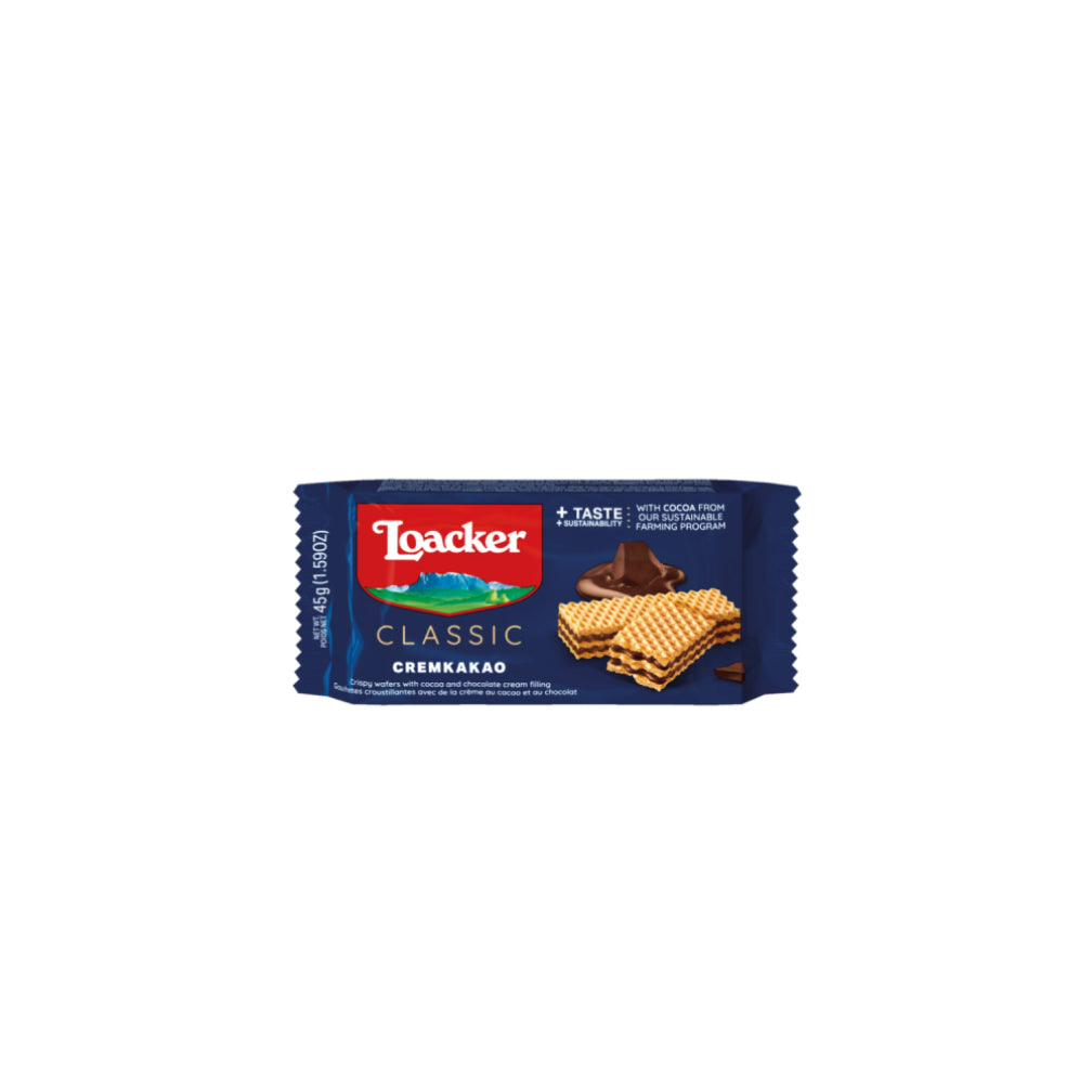 Loacker Classic Cremkakao Wafers 90G