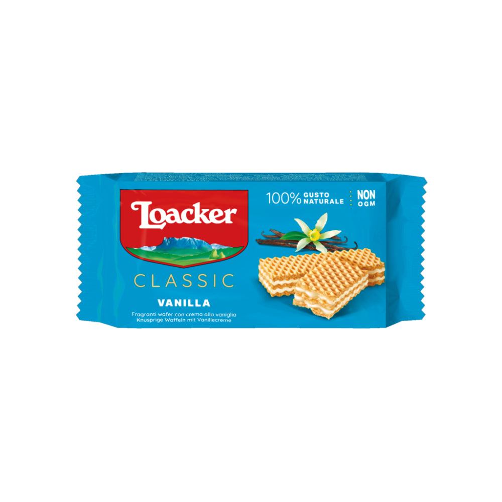 Loacker Classic Vanille Wafers 90G
