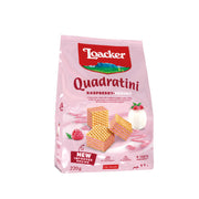 Loacker Quadratini Raspberry Yoghurt Wafers 220G