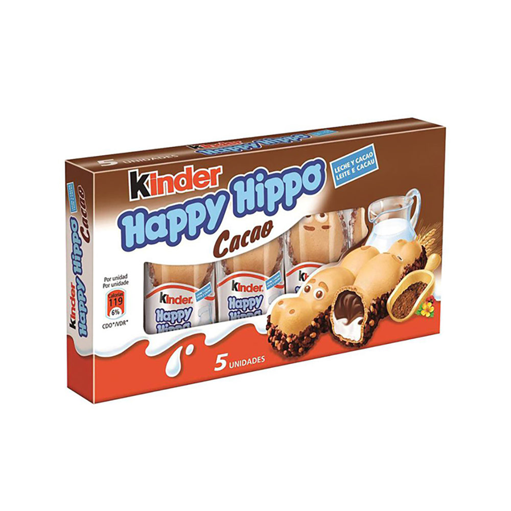 Kinder Happy Hippo Biscuits T5 104Gm