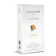 Carraro Aluminium Ristretto Nespresso Compatible Coffee Pods 55gm