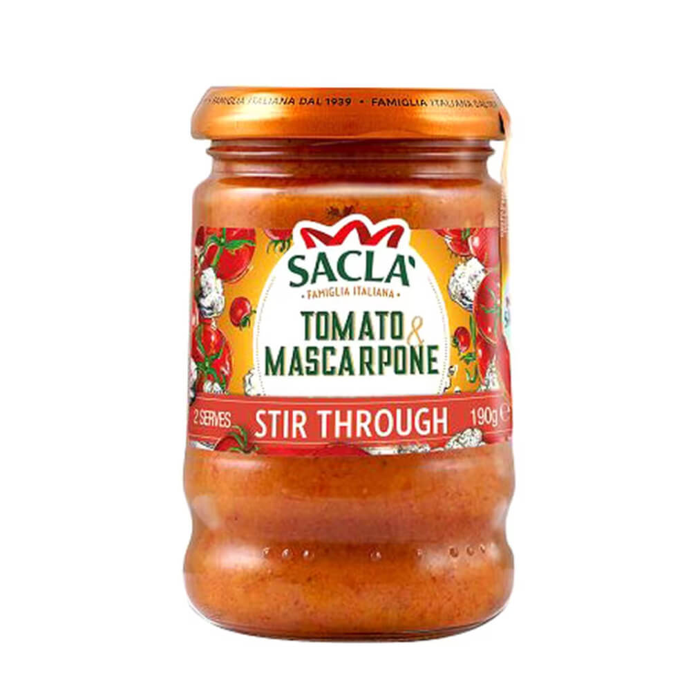 Sacla Italia Tomato & Mascarpone  Pasta Sauce 190gm