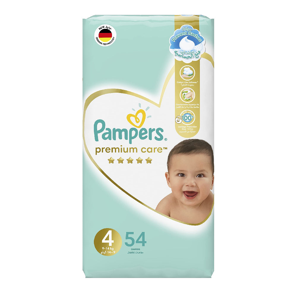 Pampers P/Care Diapers Size 4 54's @ VP