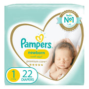 Pampers P/Care Diapers Size 1 CP 22's