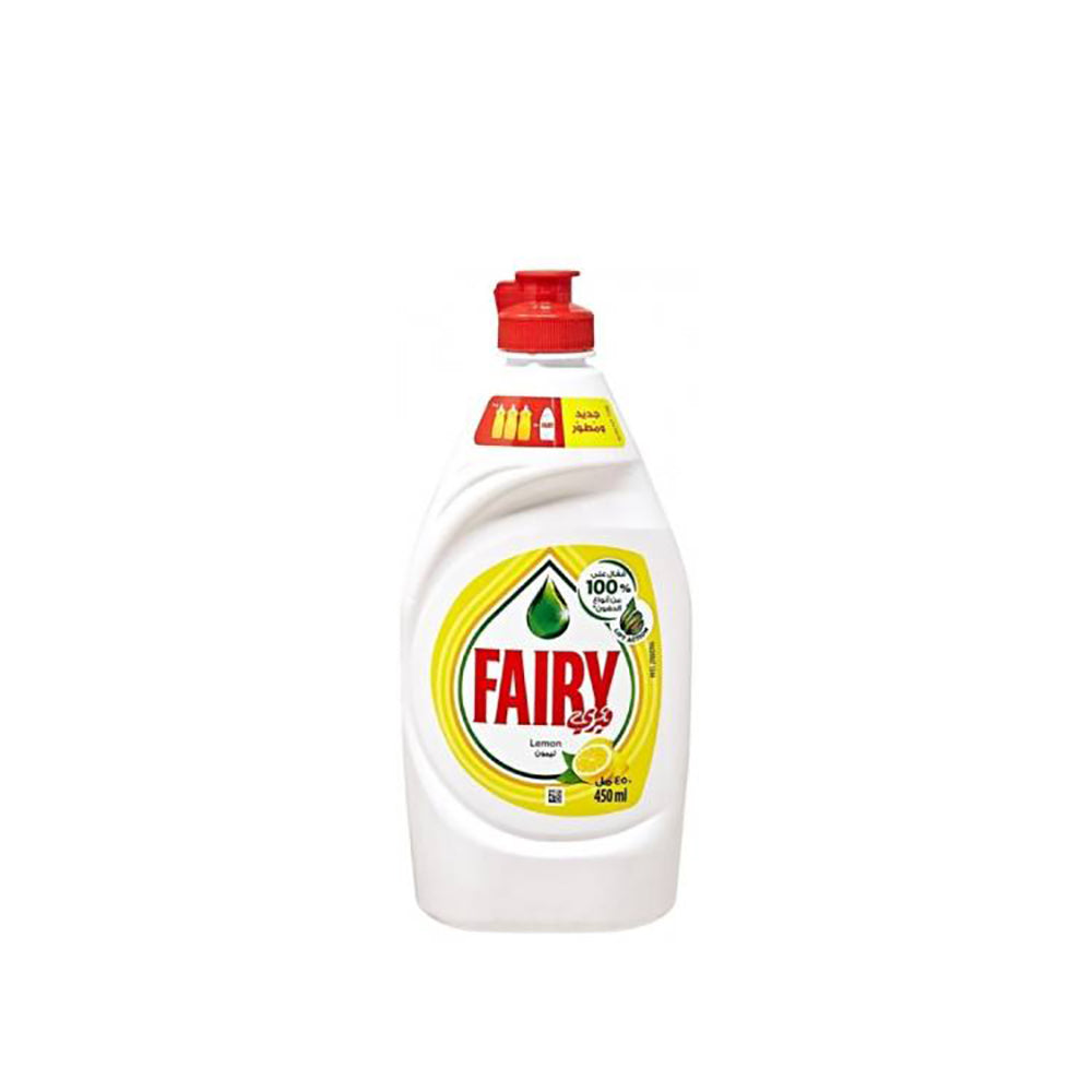 Fairy Dishwashing Liquid Lemon 450ml