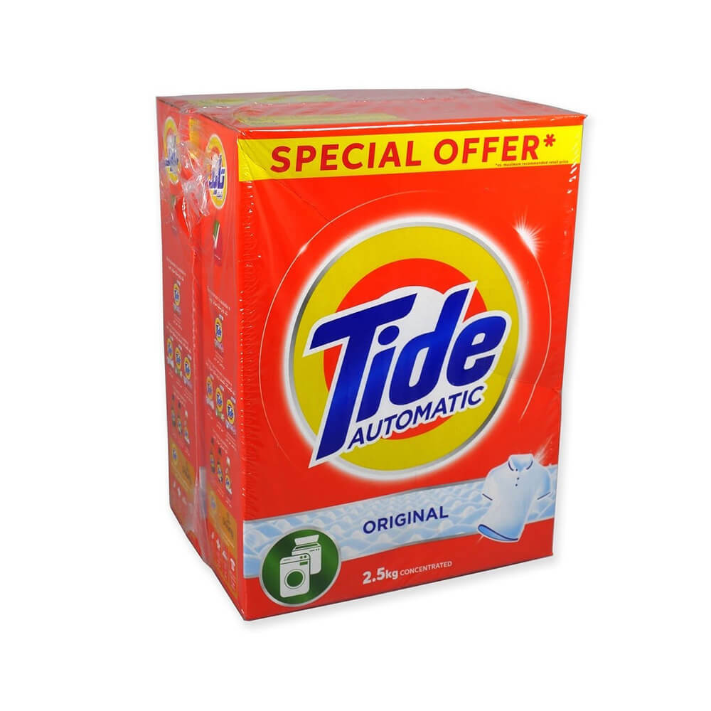 Tide Laundry Detergent Original Scent 2x2.5kg