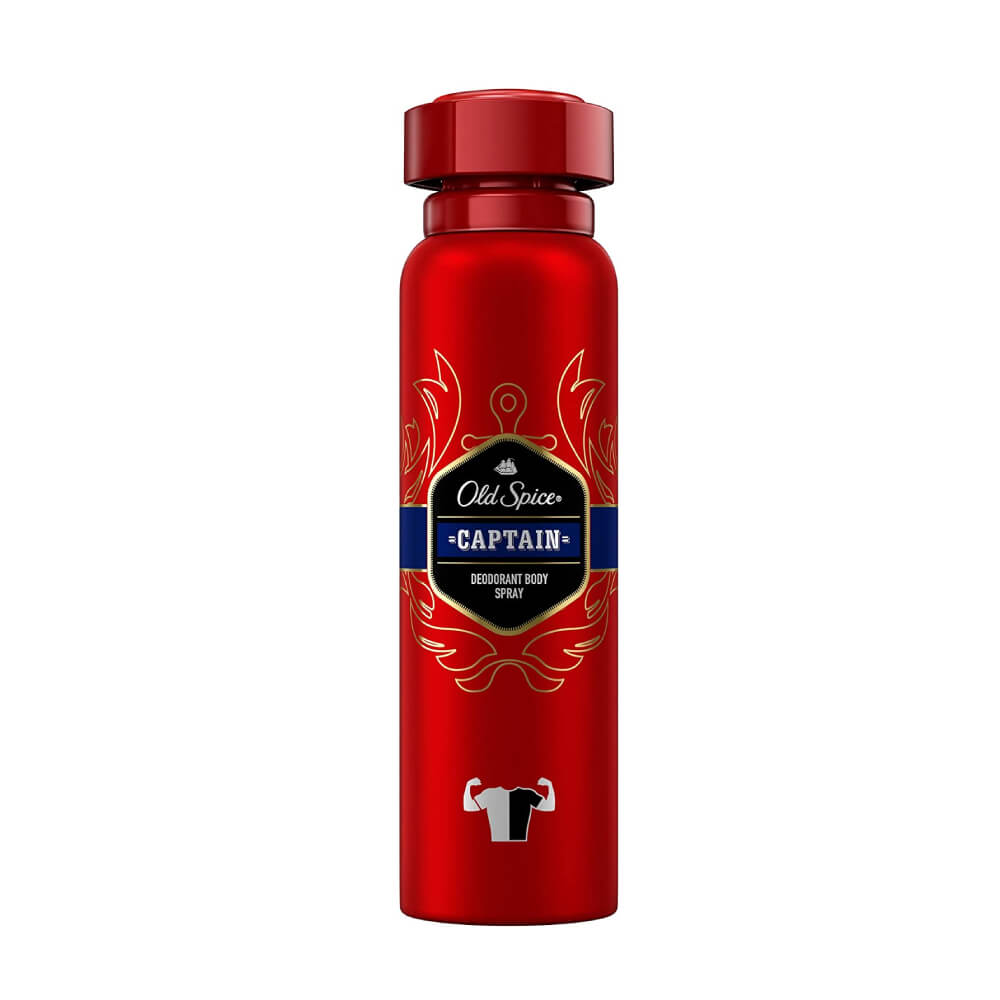 Old Spice Captain Deodorant Body Spray For Men 150ml
