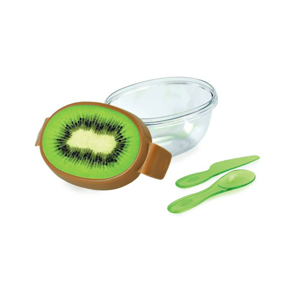 Snips Kiwi Keeper With Spoon + Fork
