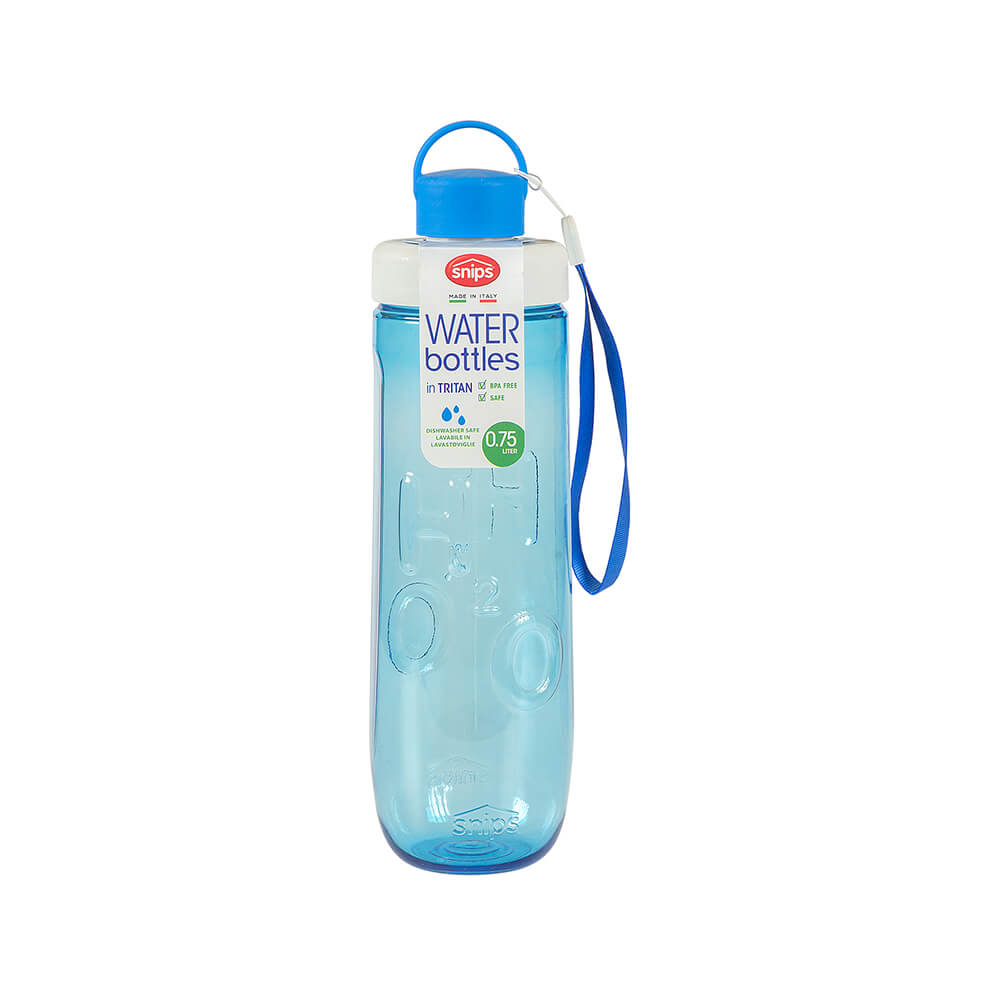 Snips Tritan Water Bottle Blue 0.75L