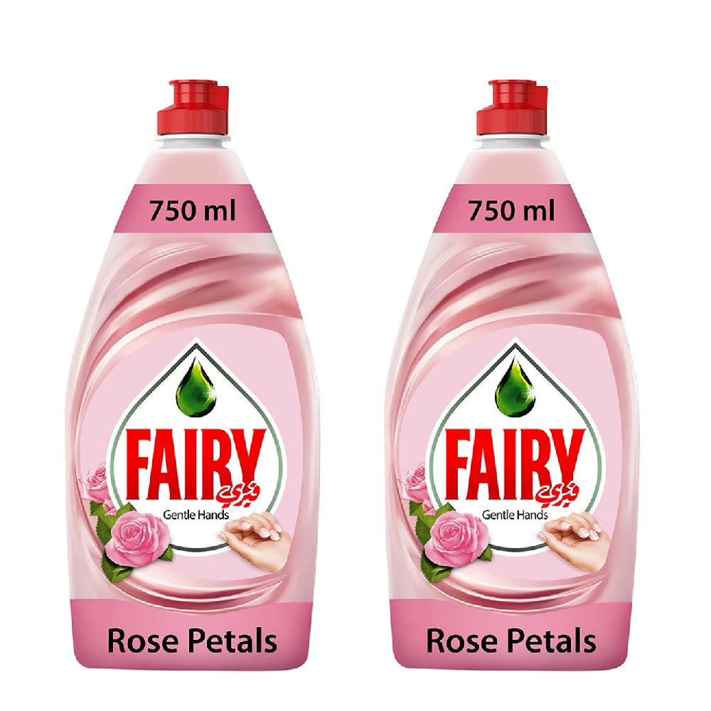 Fairy Liquid Rose Petals 2x750ml