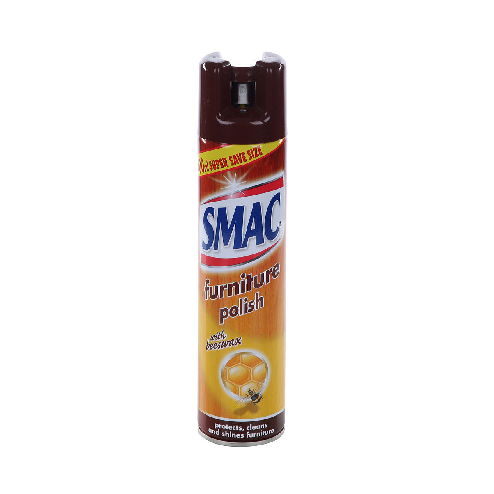 Smac Furniture Polish Spray With Beeswax 400ml