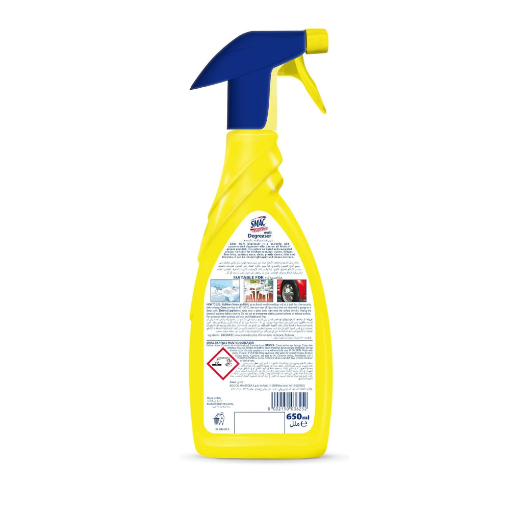 Smac Express Multi Degreaser Lemon 650ml
