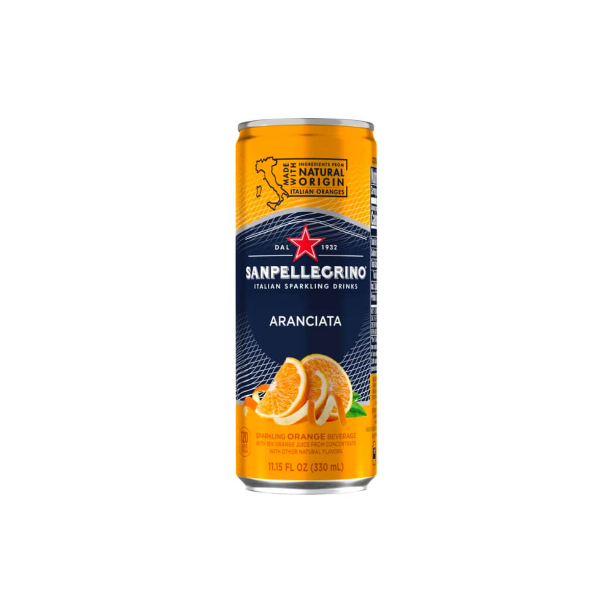 San Pellegrino Aranciata Italian Sparkling Drinking 330ml