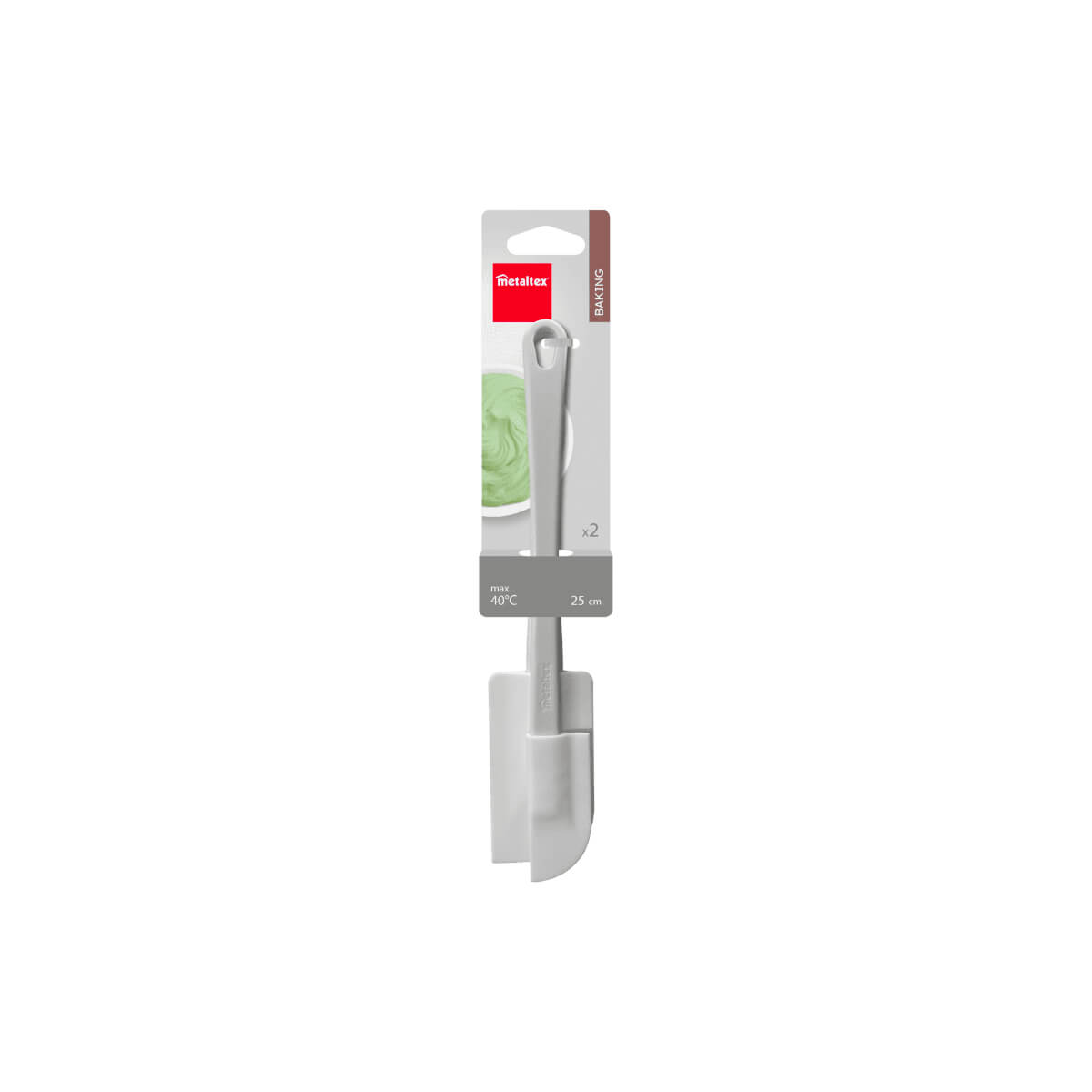 Metaltex Whippy Pastry Spatulas 24cm 2 Pieces