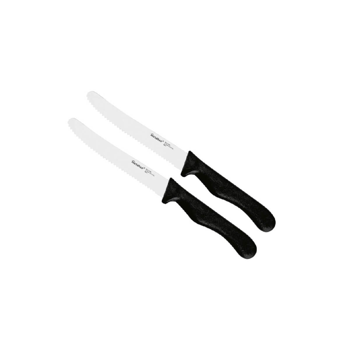 Metaltex Stainless Steel Blade Basic Table Knives 22cm 2 Pieces