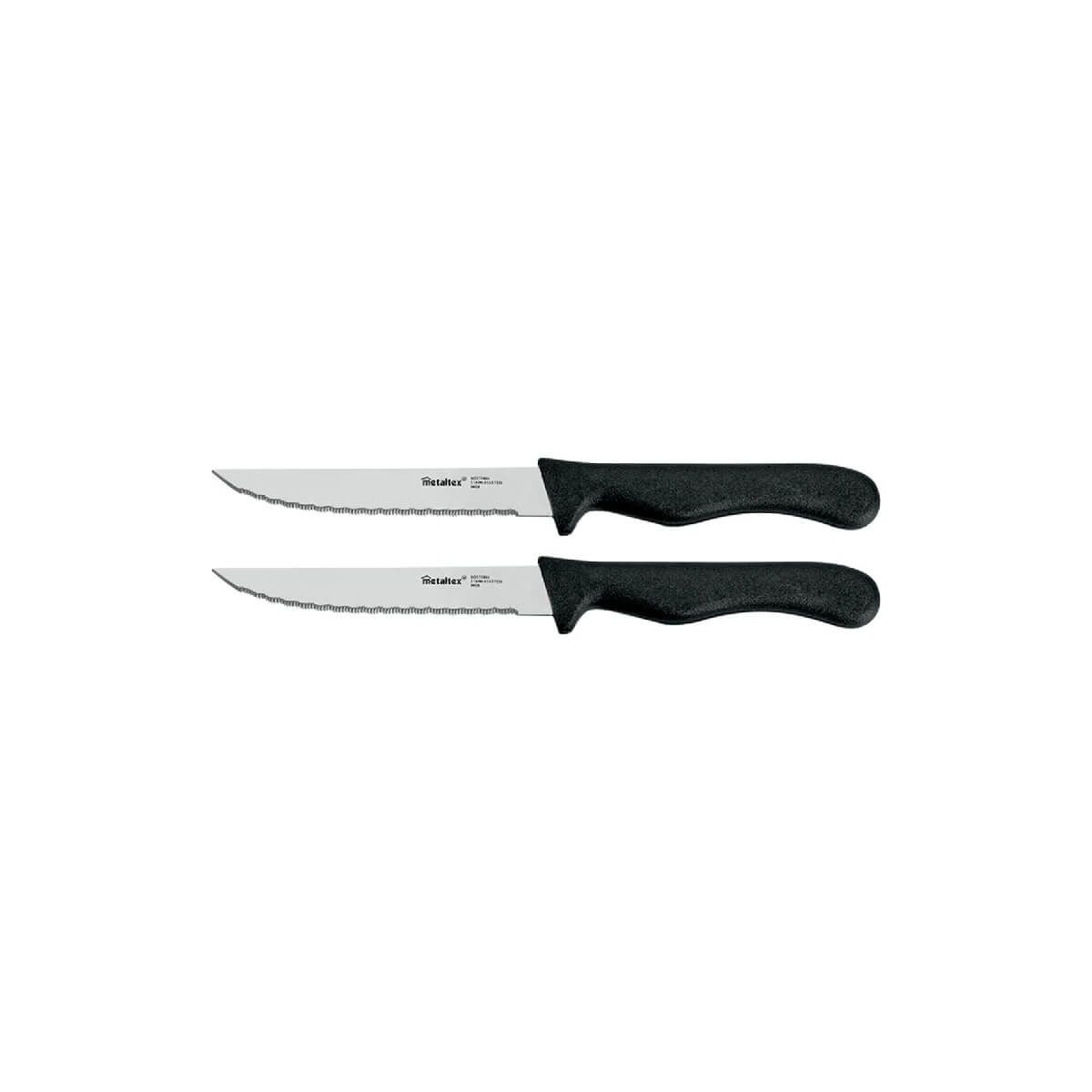 Metaltex Stainless Steel Blade Basic Steak Knives 21cm 2 Pieces