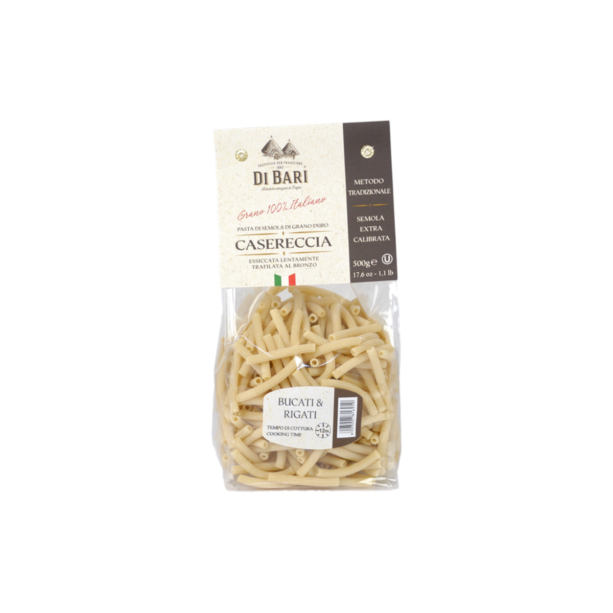 Di Bari Bucati & Rigati Italian Pasta 500g