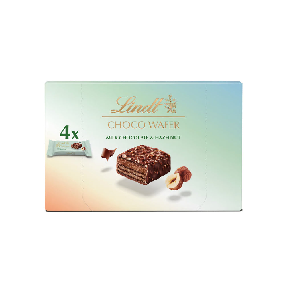Lindt Milk Chocolate & Hazelnut Choco Wafer 120gm