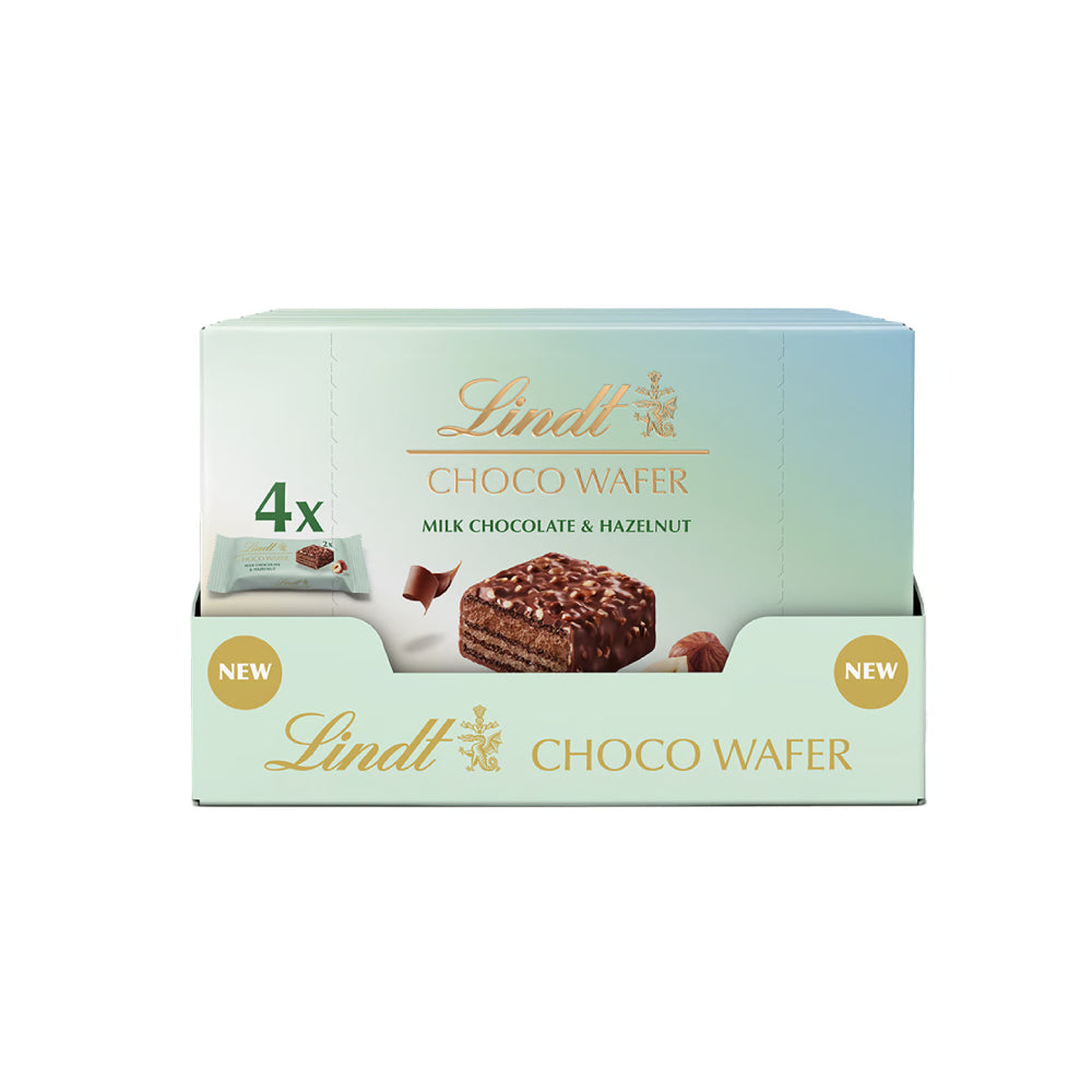 Lindt Milk Chocolate & Hazelnut Choco Wafer 120gm