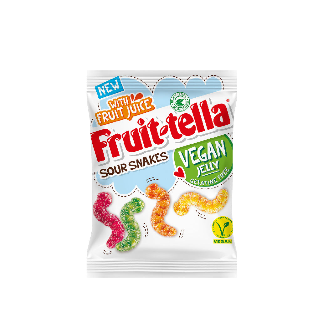 Fruitella Vegan Jellies Sour Snakes 150G