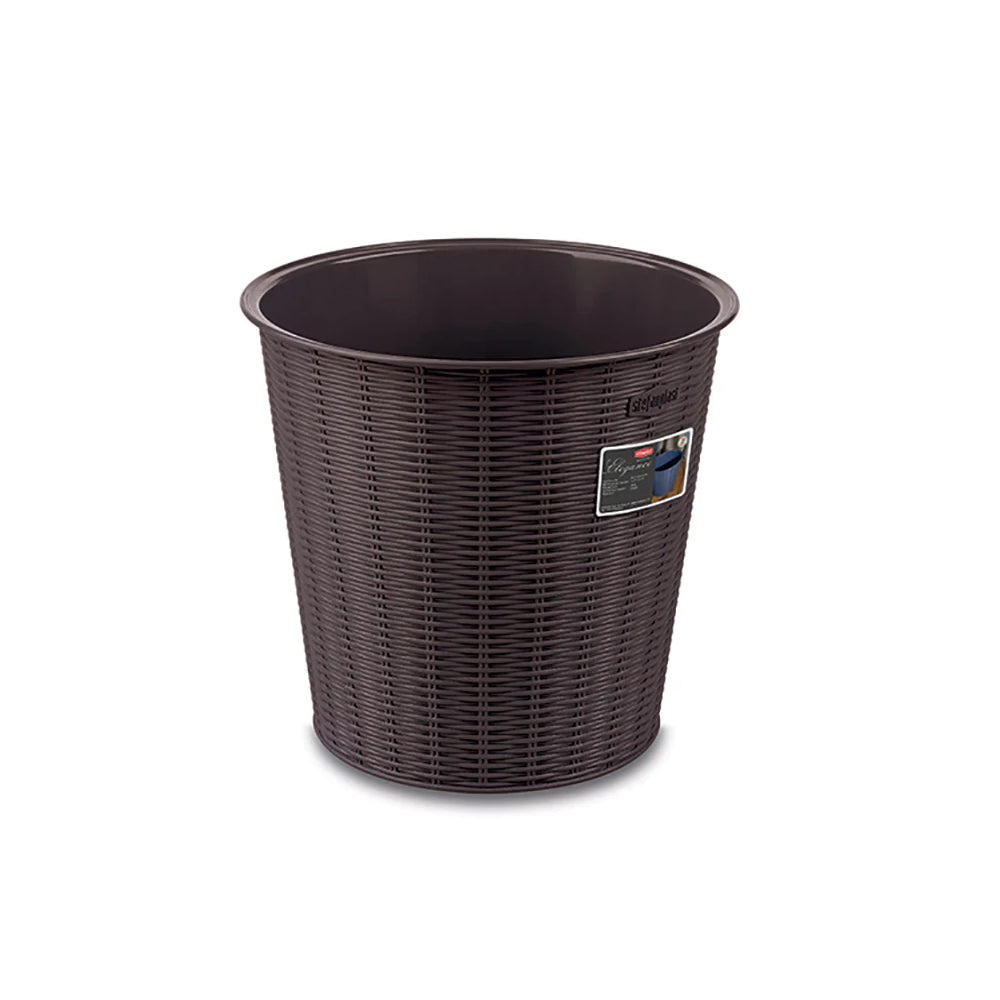 Elegance Waste Paper Bin Col Moka