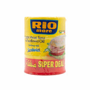 Rio Mare Light Meat Tuna In Sunflower Oil With Sandwich 3x160gm