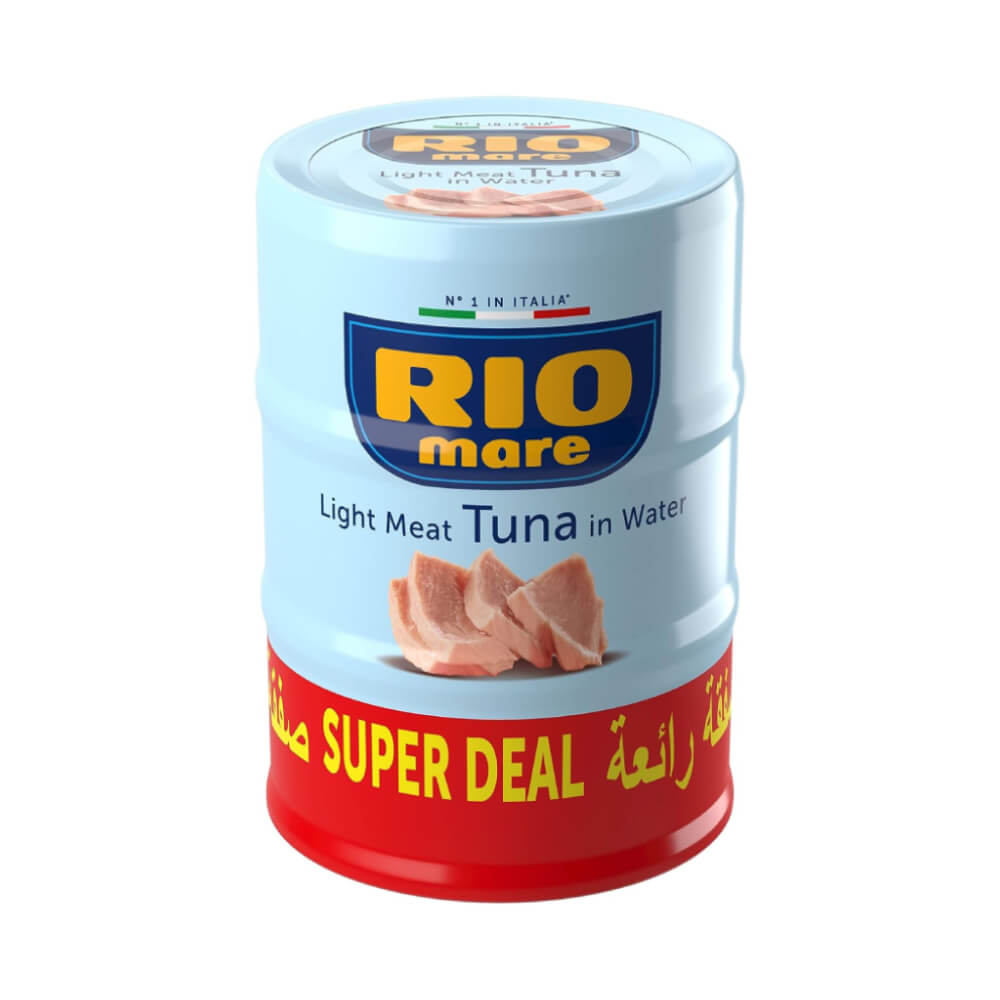 Rio Mare Light Meat Tuna Sandwich In Water 3x160gm