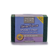 Martini Home 3 Layers Sponge With Fiber Silver Force 2 Pieces