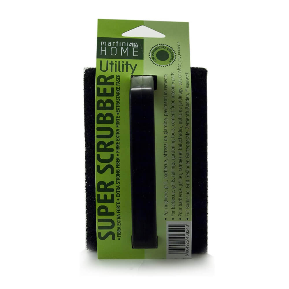 Martini Super Extra Fiber Scrubber Heavy Duty Black