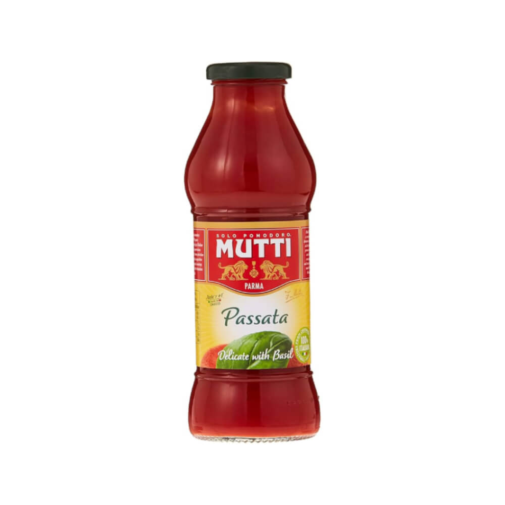 Mutti Tomato Passata Puree with Basil 400gm