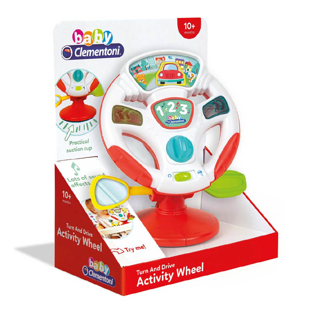 Clementoni Baby Activity Steering Wheel