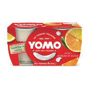 Yomo 100% Natural Citrus From Sicily Yogurt 2x125gm