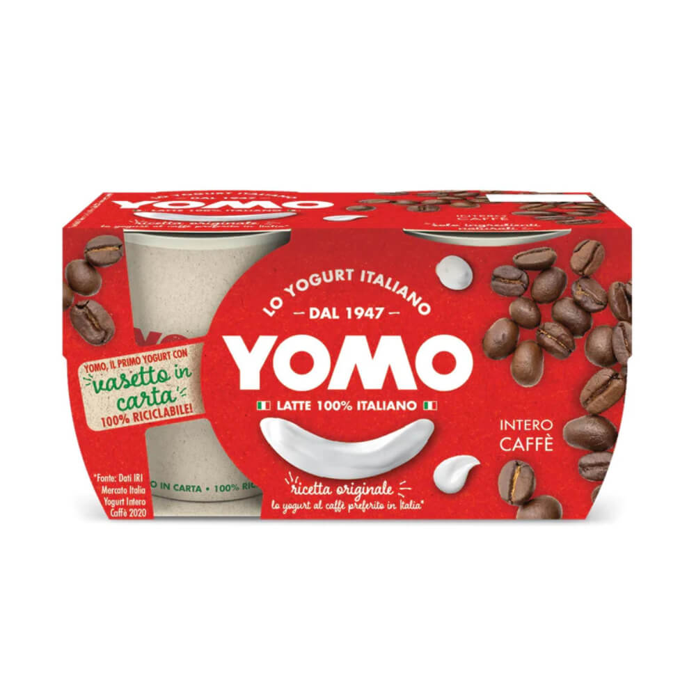 Yomo 100% Natural Coffee Yogurt 2x125gm