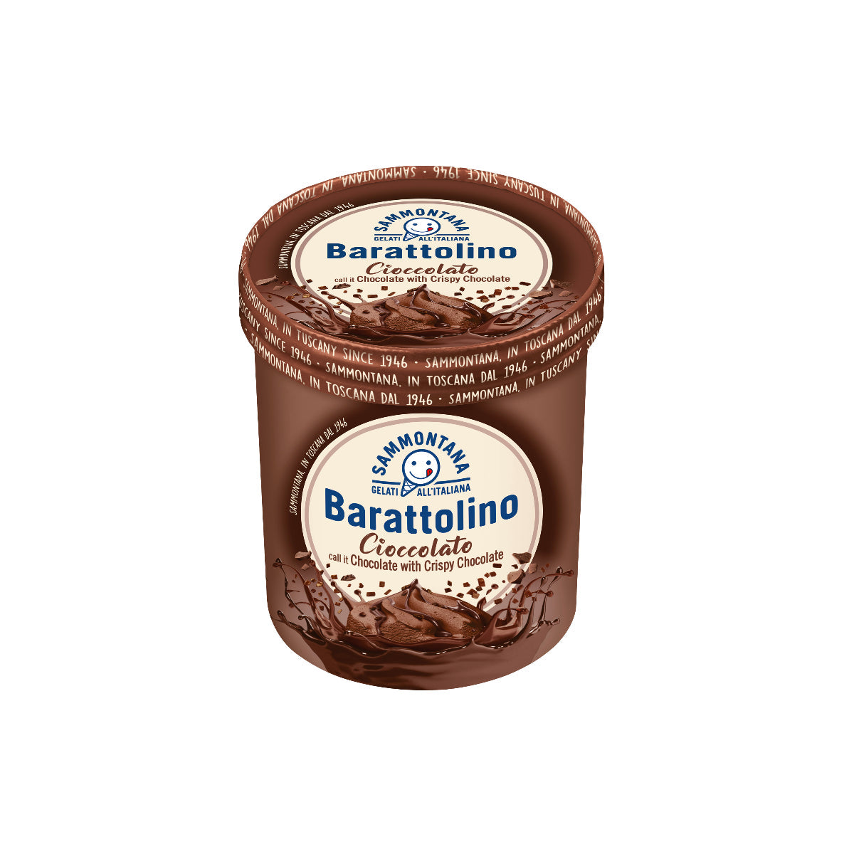 Sammontana Gelato Barattolino Chocolate Ice Cream 500g