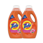 Tide Automatic Power Gel Laundry Detergent Rose Blossom 2x1.8L