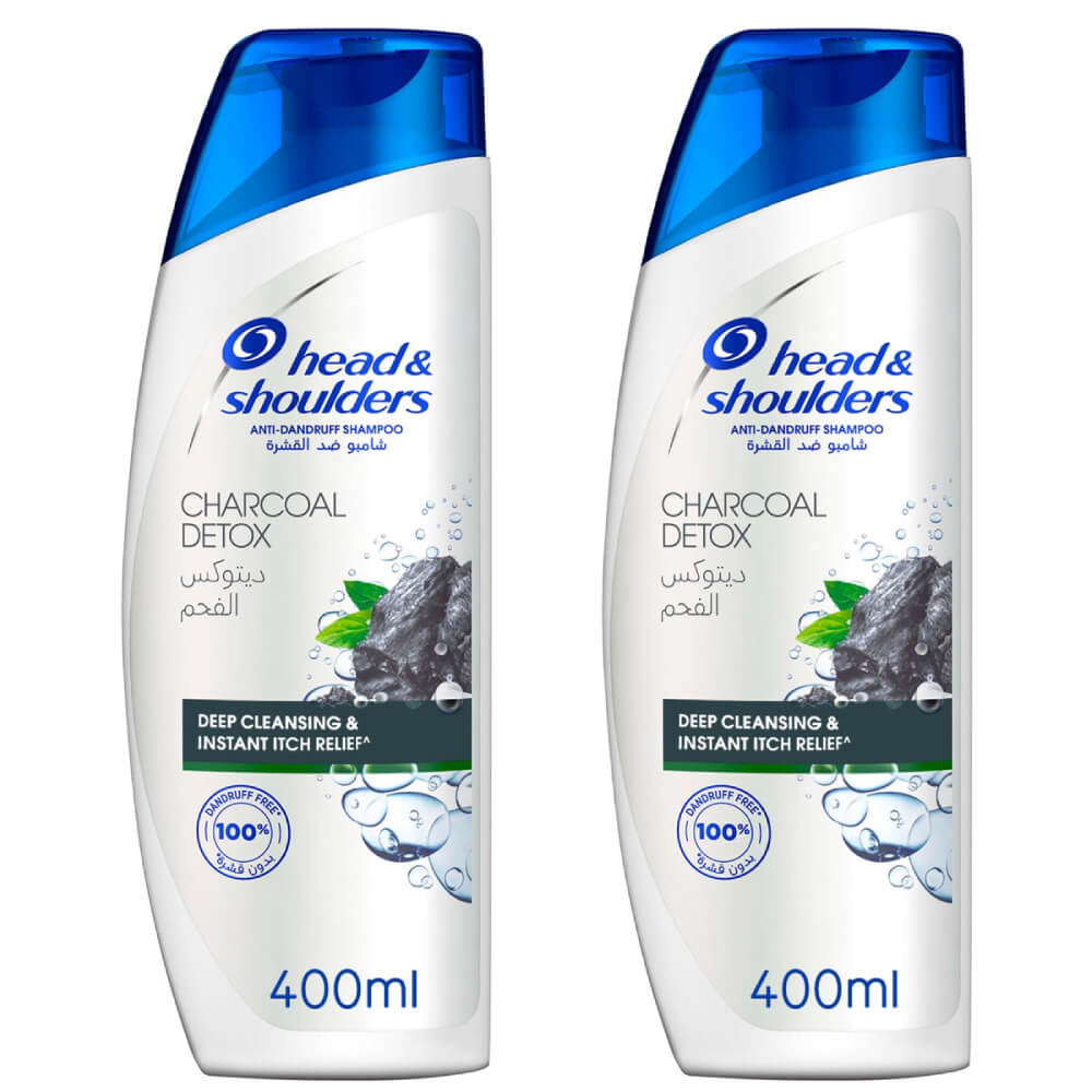 Head&Shoulders Shampoo Charcoal 2x400ml @SP