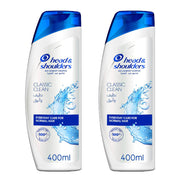 Head&Shoulders Shampoo Classic 2x400ml @SP