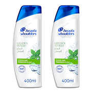Head&Shoulders Shampoo Menthol Refresh 2x400ml @SP