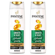 Pantene Shampoo Smooth&Silky 2x400ml @SP