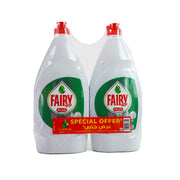 Fairy Plus Original Dishwashing Liquid Soap 2x600Ml