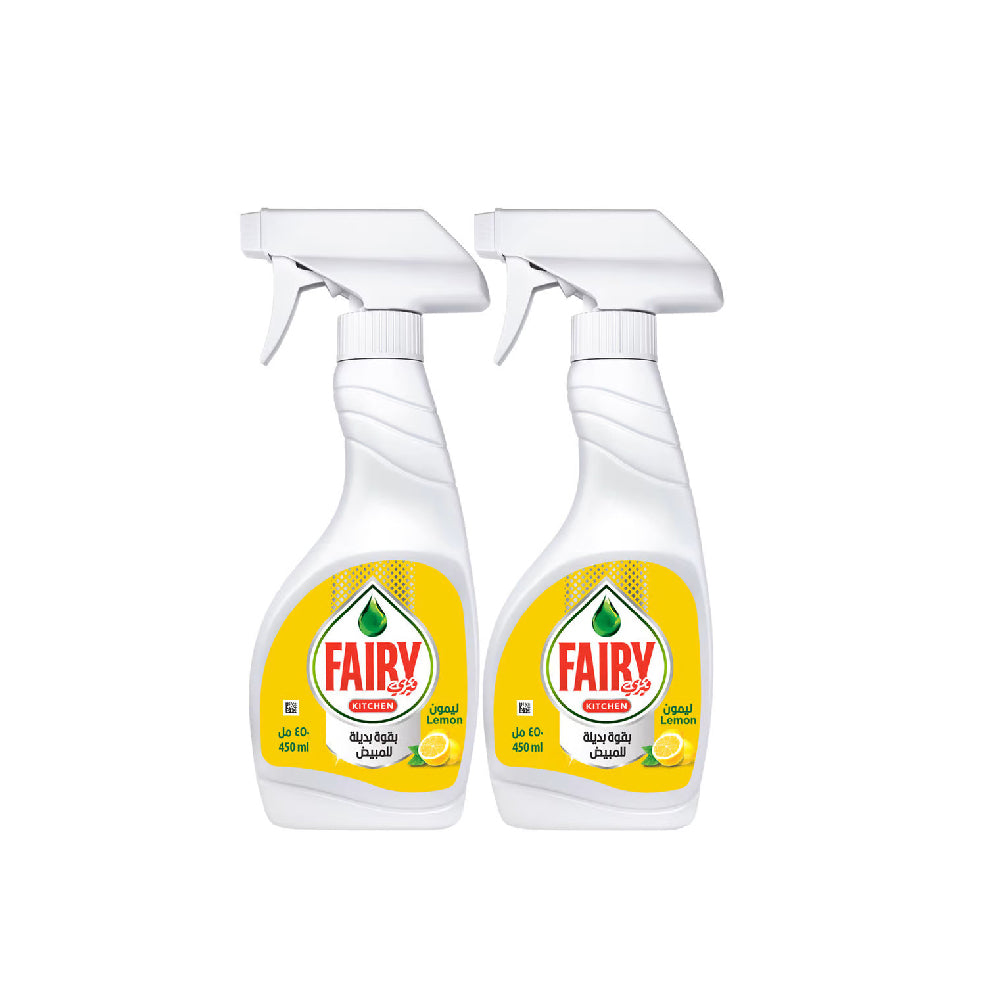 Fairy Kitchen Spray Lemon 2 x 450ml