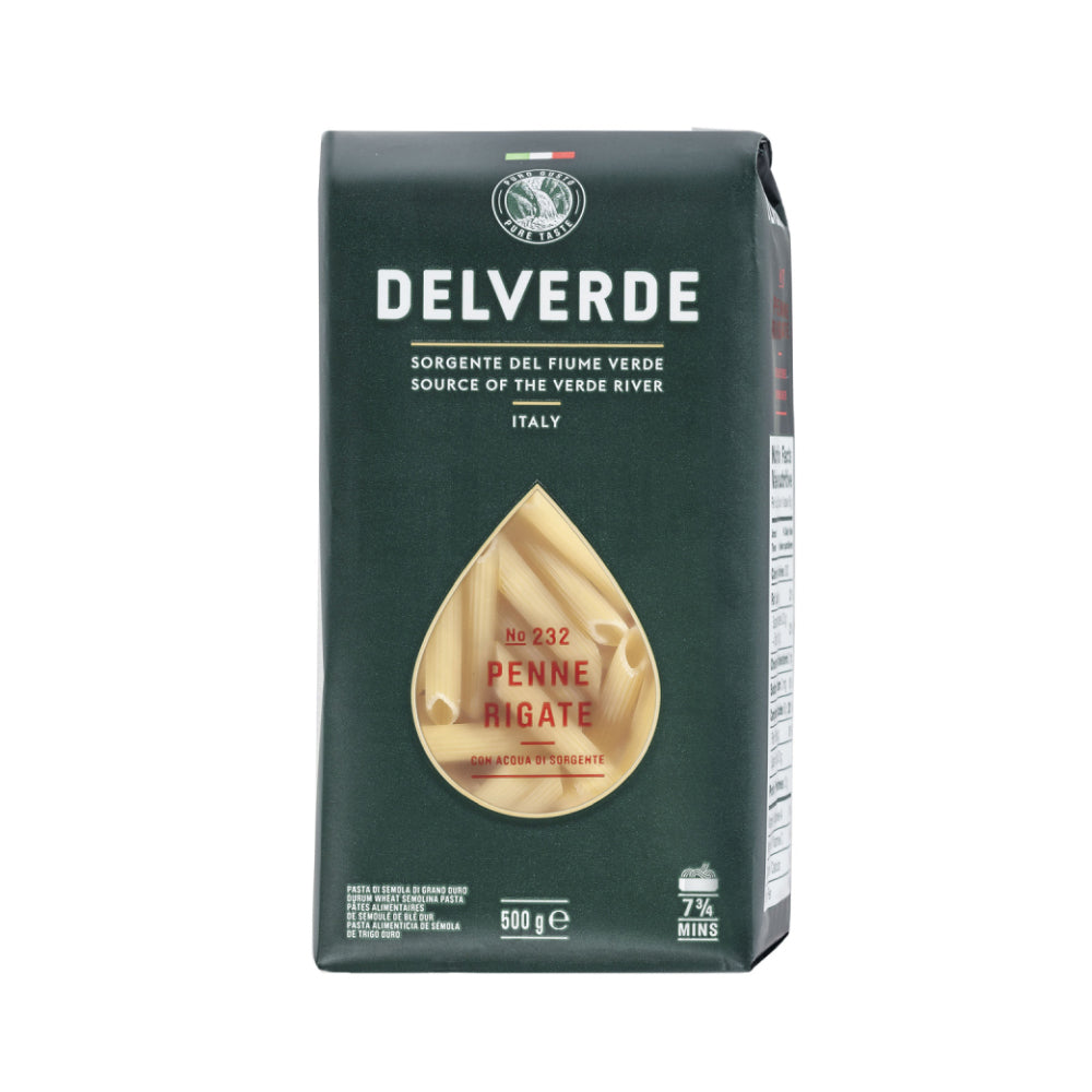 Delverde Penne Rigate Pasta No.232 500gm