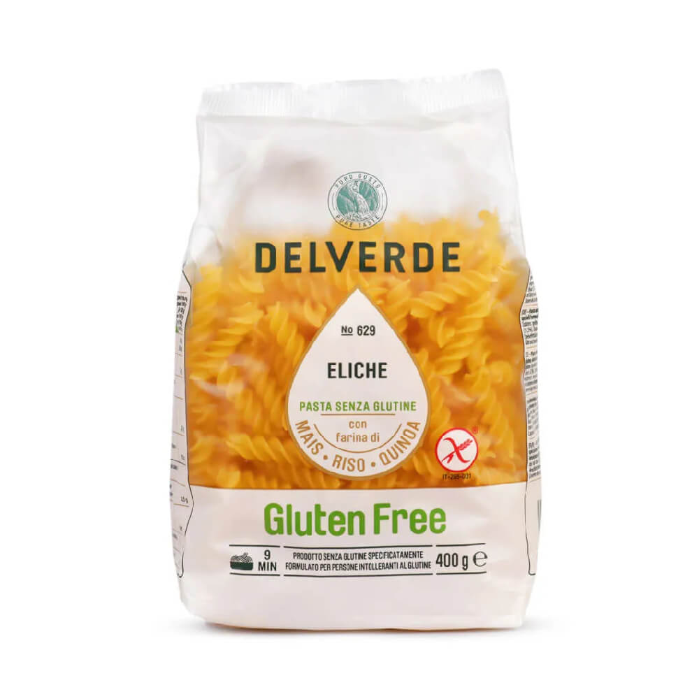 Delverde Penne Eliche Pasta No 629 Gluten Free 400gm