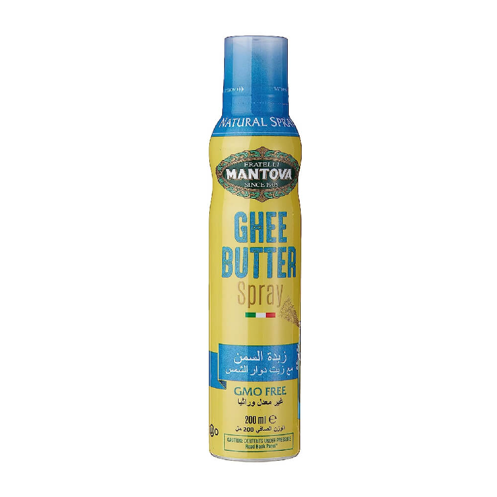 Mantova Ghee Butter Spray GMO Free 200ml